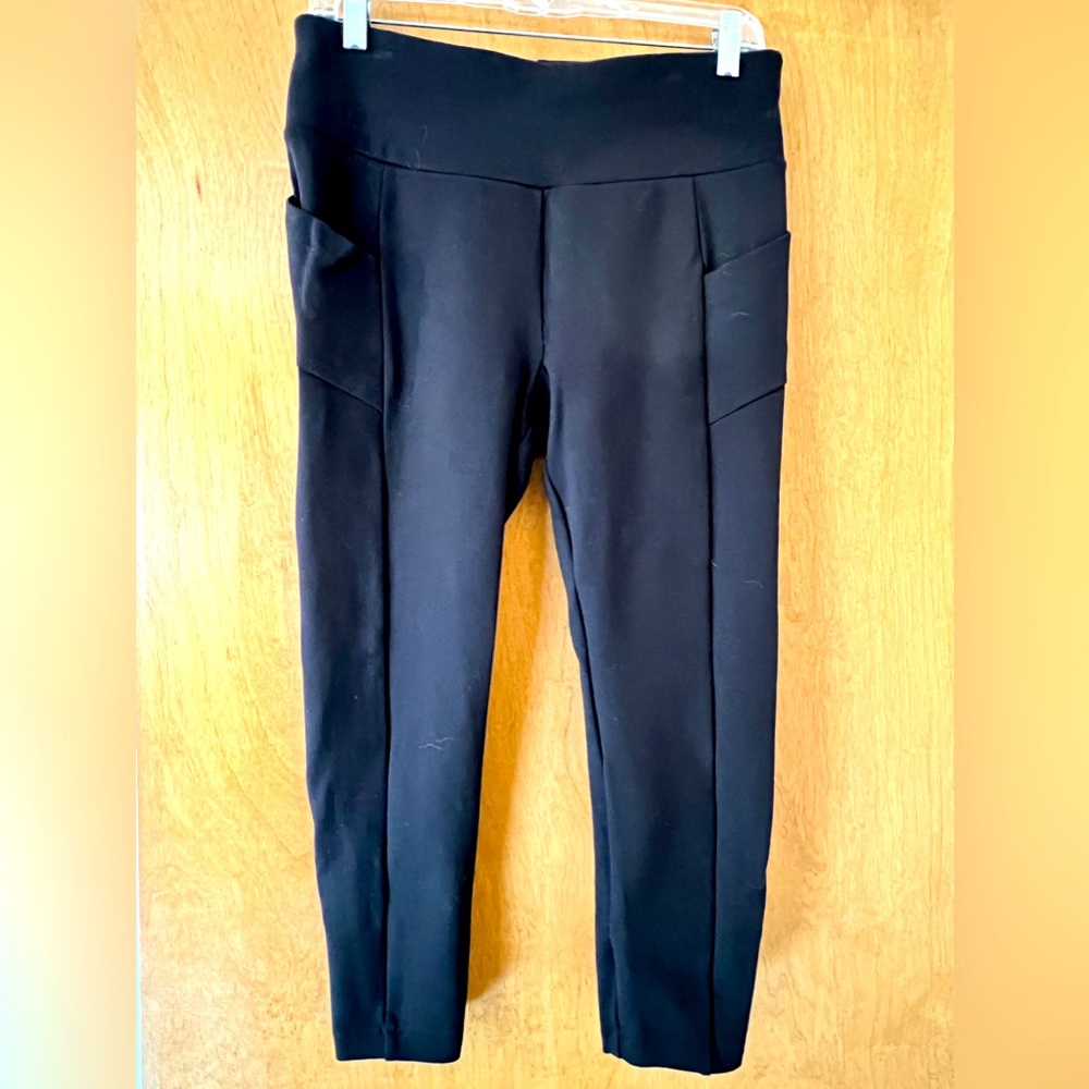 Cabi ponte knit cropped leggings